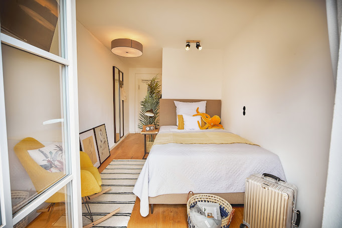 Kleines Einzelzimmer individuell gestaltet